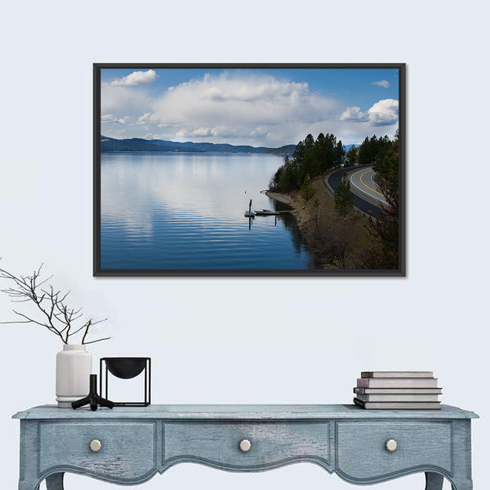 Coeur D'alene Lakeshore View Wall Art
