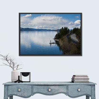 Coeur D'alene Lakeshore View Wall Art