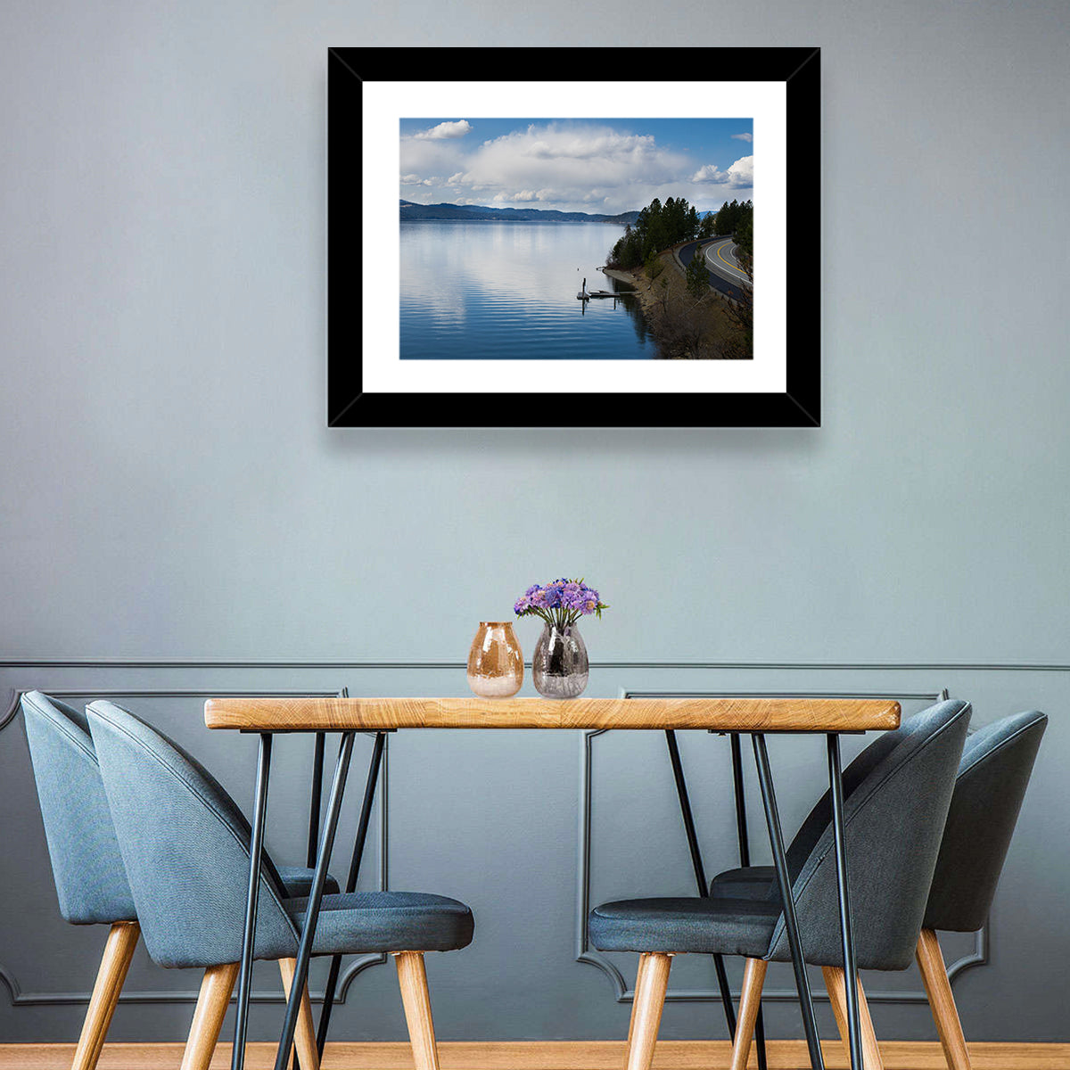 Coeur D'alene Lakeshore View Wall Art