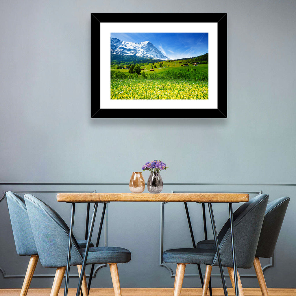 Alpine Wildflower Meadow Wall Art
