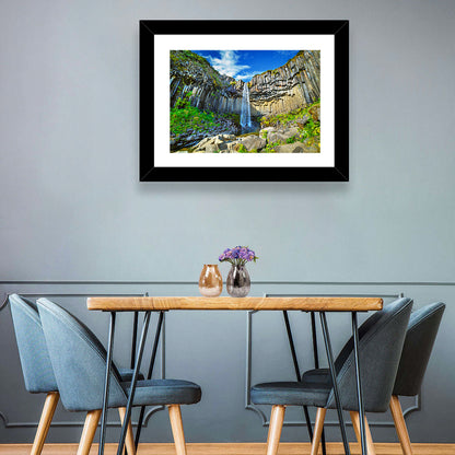 Svartifoss Basalt Falls Wall Art