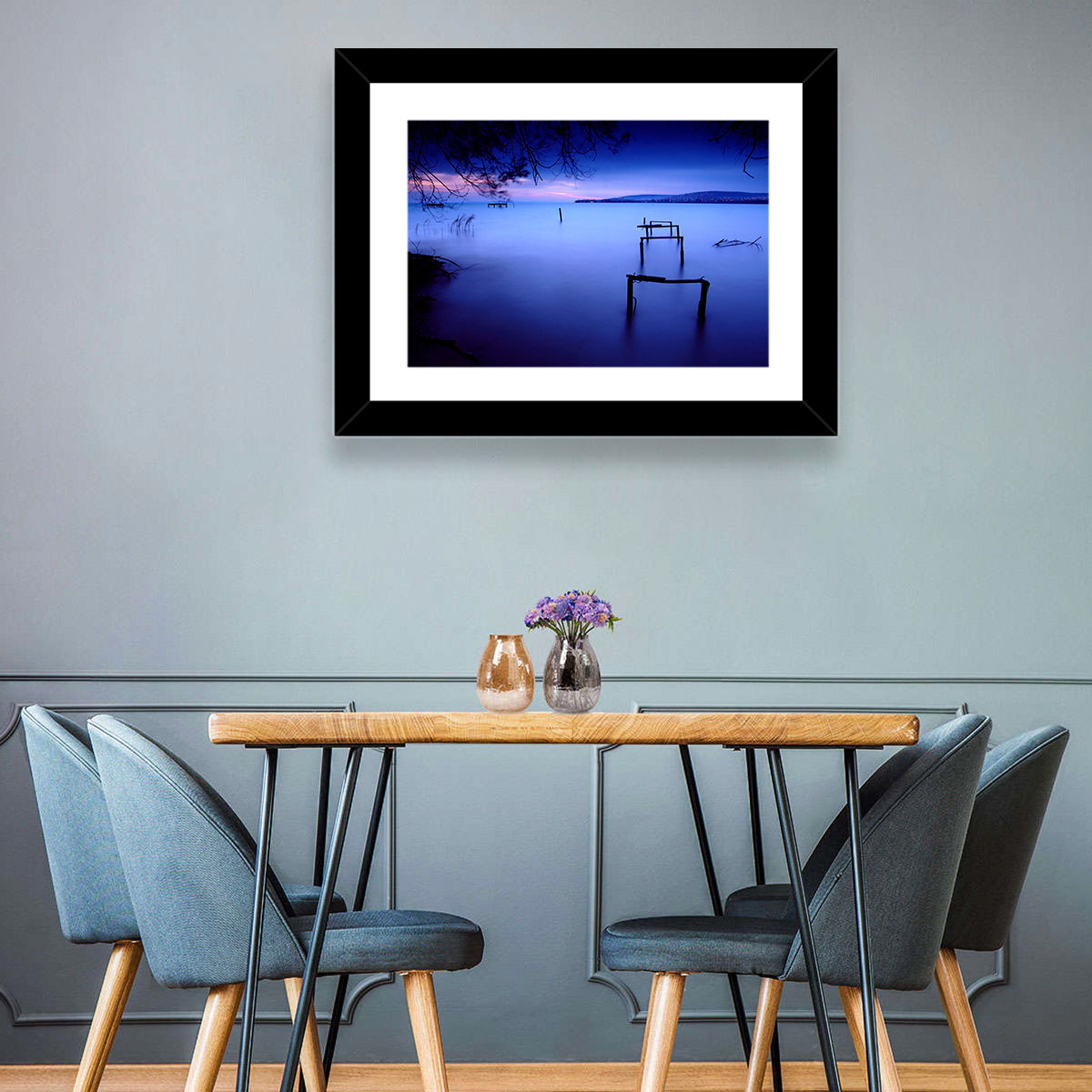 Lake Balaton at Twilight Wall Art
