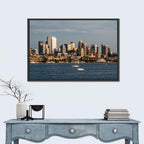 Seattle Skyline at Golden Hour Wall Art