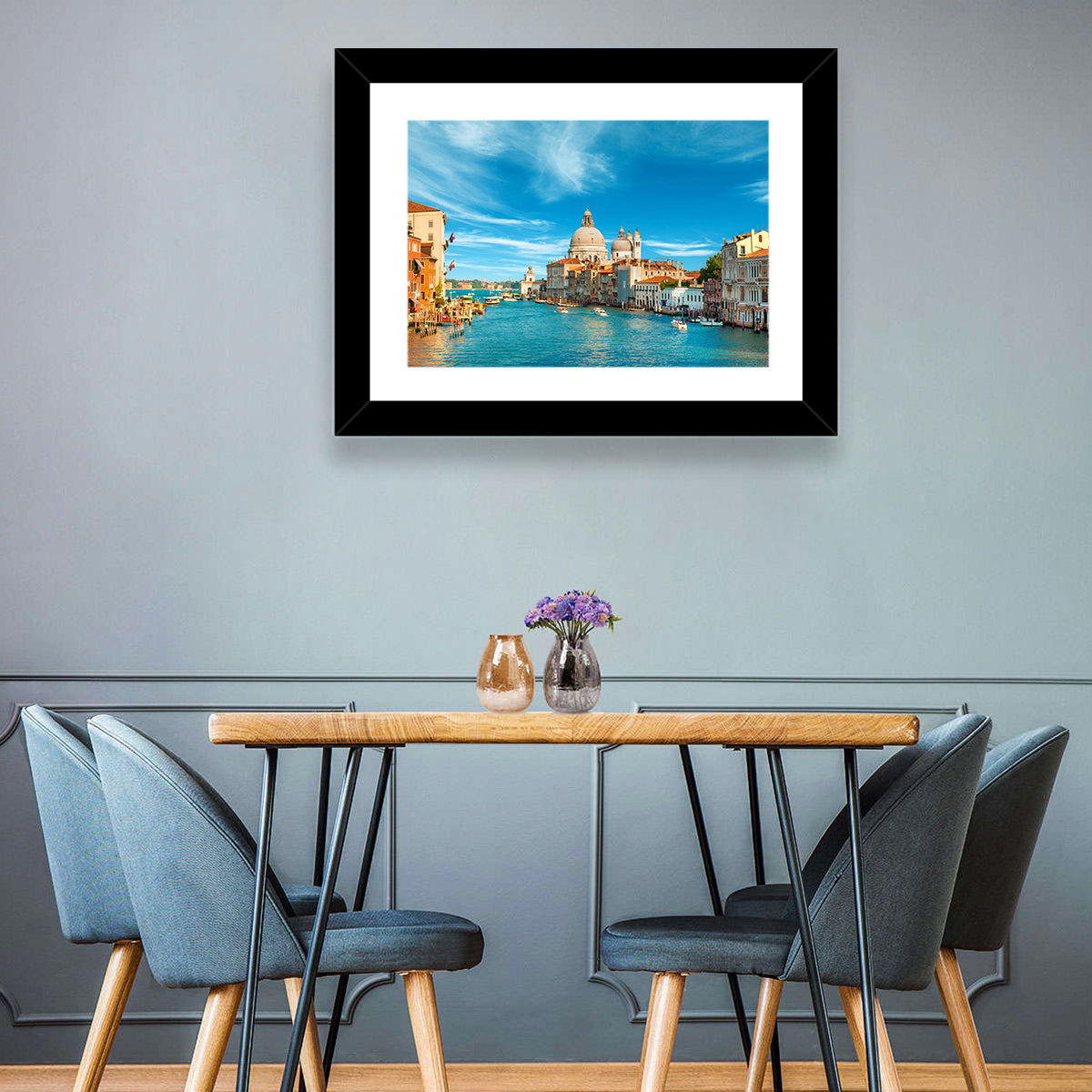 Venice Grand Canal and Santa Maria Della Salute Wall Art