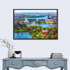 Gamla Stan Waterfront Wall Art