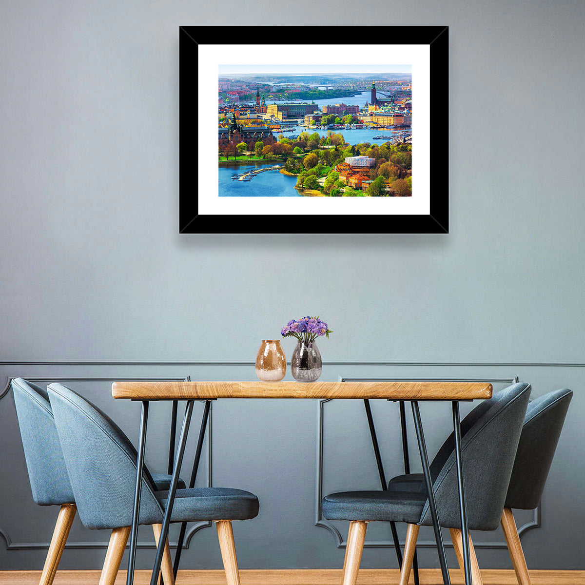 Gamla Stan Waterfront Wall Art