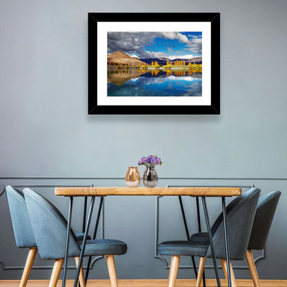 Lake Tekapo Autumn Reflection Wall Art