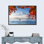 Mount Fuji Over Lake Kawaguchiko Wall Art