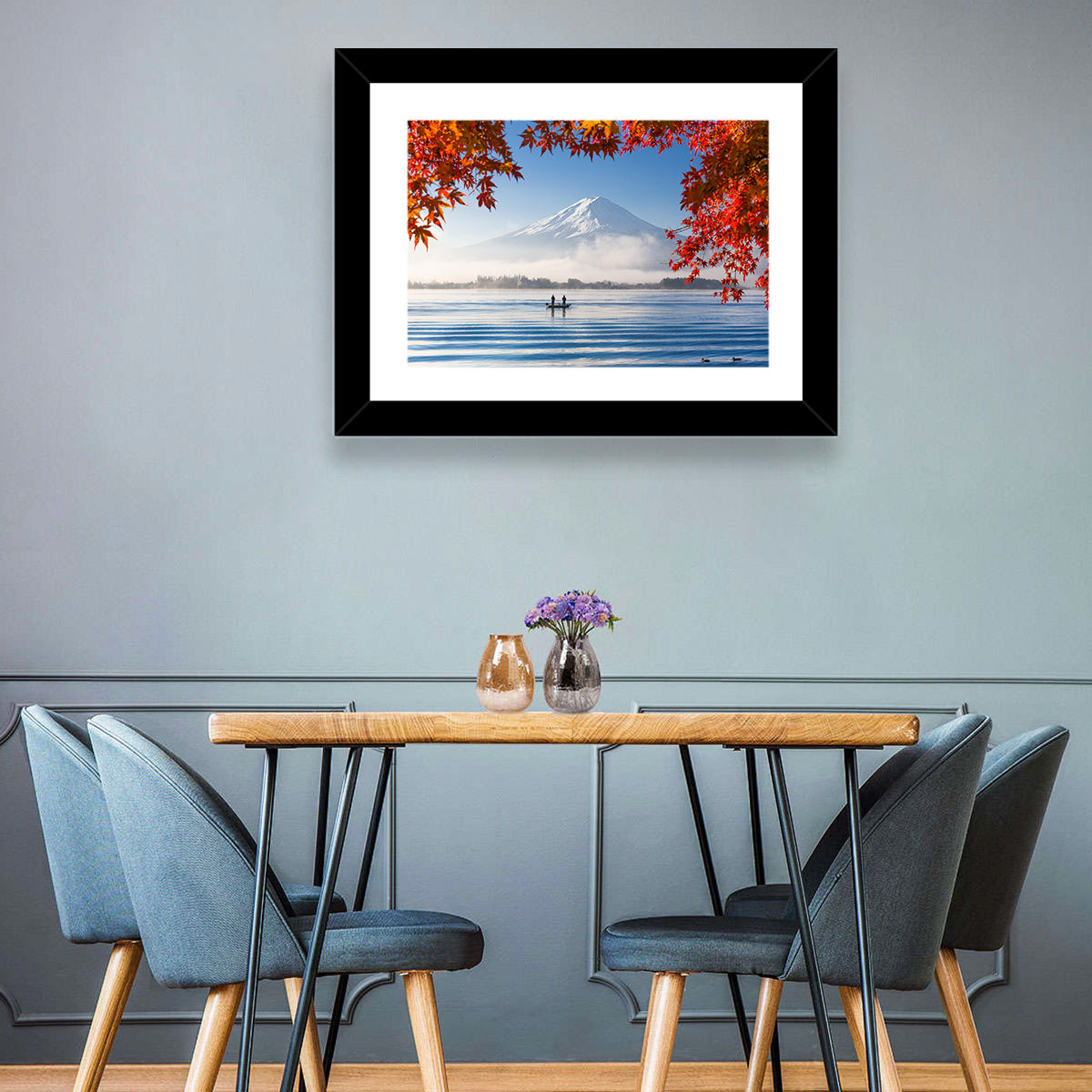 Mount Fuji Over Lake Kawaguchiko Wall Art