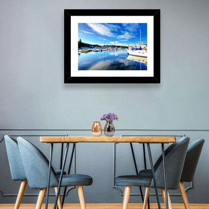 Tacoma Marina Reflections Wall Art