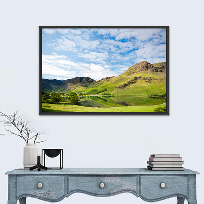 Haystacks Reflection at Buttermere Wall Art