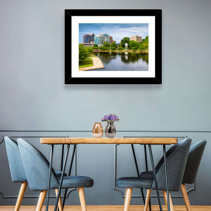 Big Spring Park Skyline, Huntsville Wall Art