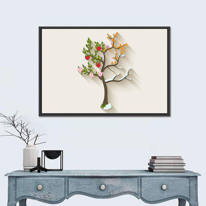 Four Seasons Tree Wall Art