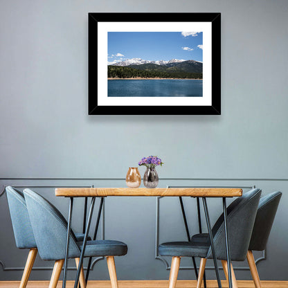 Pikes Peak From Crystal Lake Wall Art