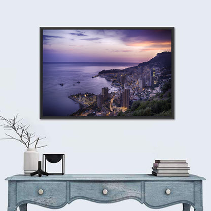 Monte Carlo at Dusk Wall Art