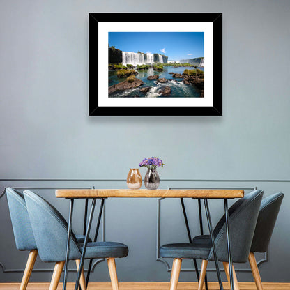 Iguazu River and Falls, Foz Do Iguaçu Wall Art