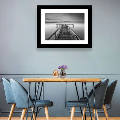 Teluk Tempoyak Jetty at Dusk Wall Art
