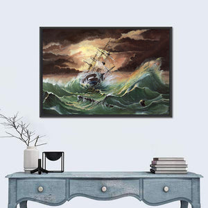 Sea Storm Concept Wall Art