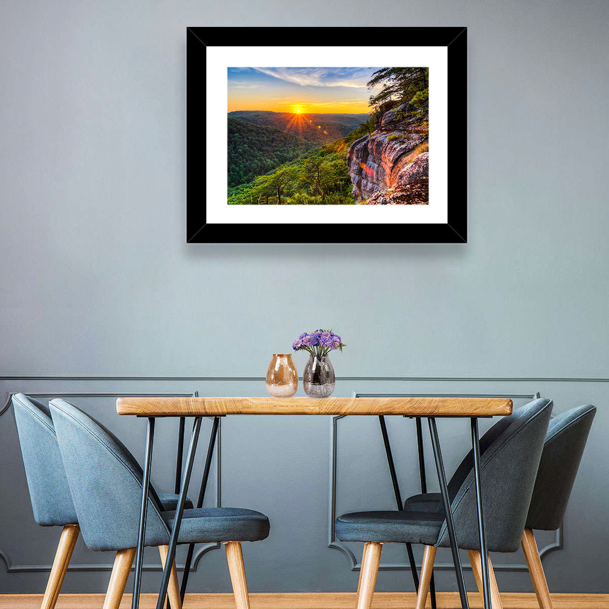 Big South Fork Gorge Sunset Wall Art