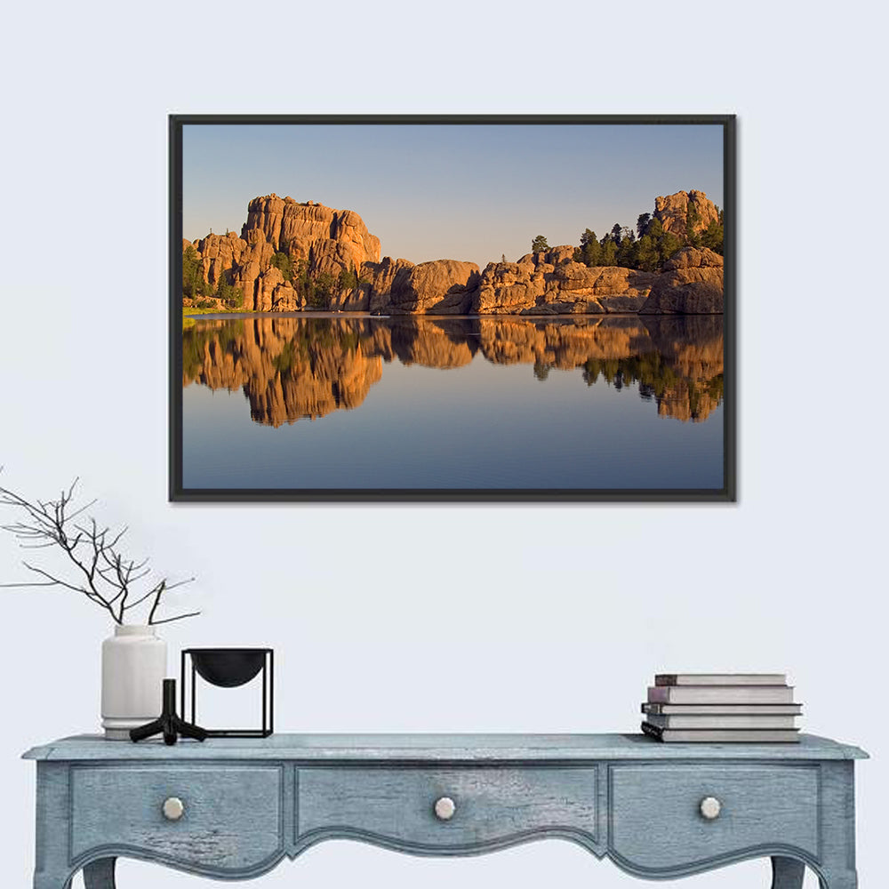 Sylvan Lake Reflection Wall Art