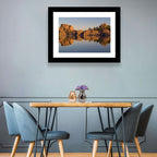 Sylvan Lake Reflection Wall Art
