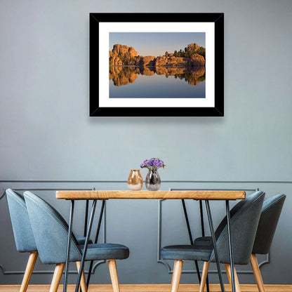 Sylvan Lake Reflection Wall Art