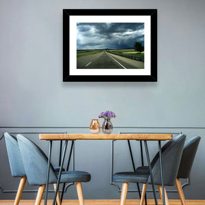 New Mexico Stormy Highway Wall Art