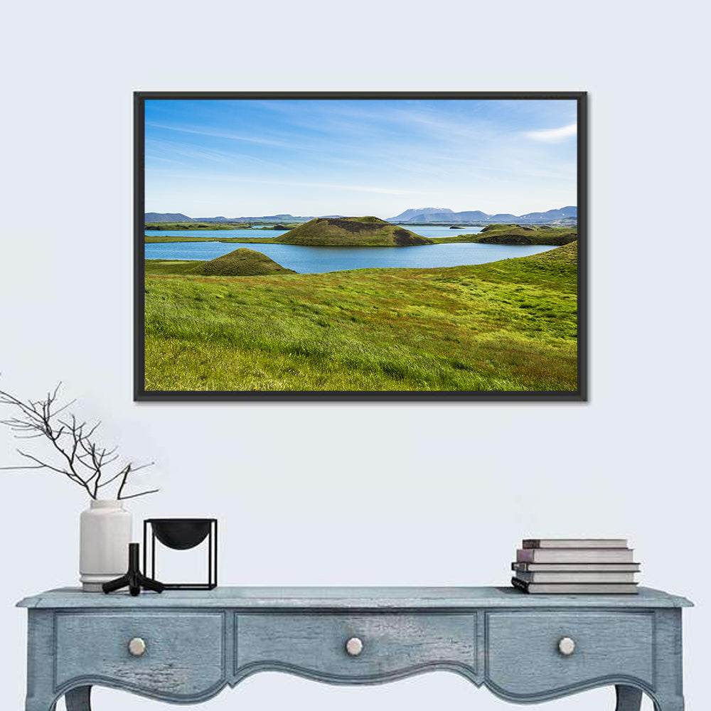 Mývatn Pseudocraters Wall Art