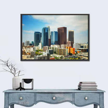Downtown Los Angeles Skyline Cityscape Wall Art