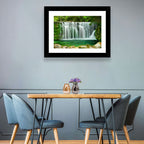Emerald Lake Waterfall Wall Art