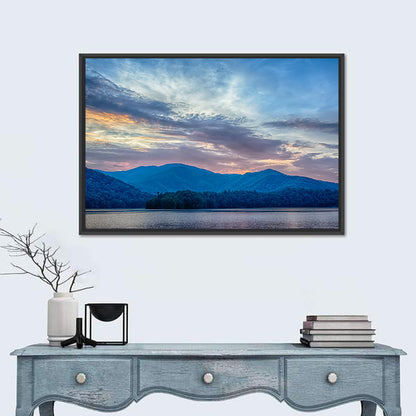 Lake Santeetlah Sunset Glow Wall Art