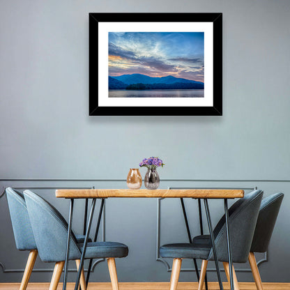 Lake Santeetlah Sunset Glow Wall Art