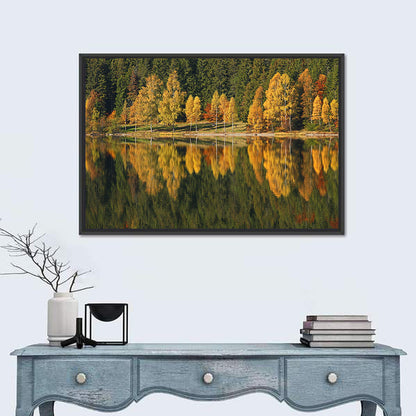 Saint Anna Lake Autumn Reflection Wall Art