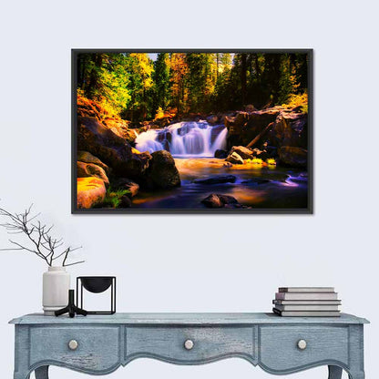 Mountain Waterfall Wall Art
