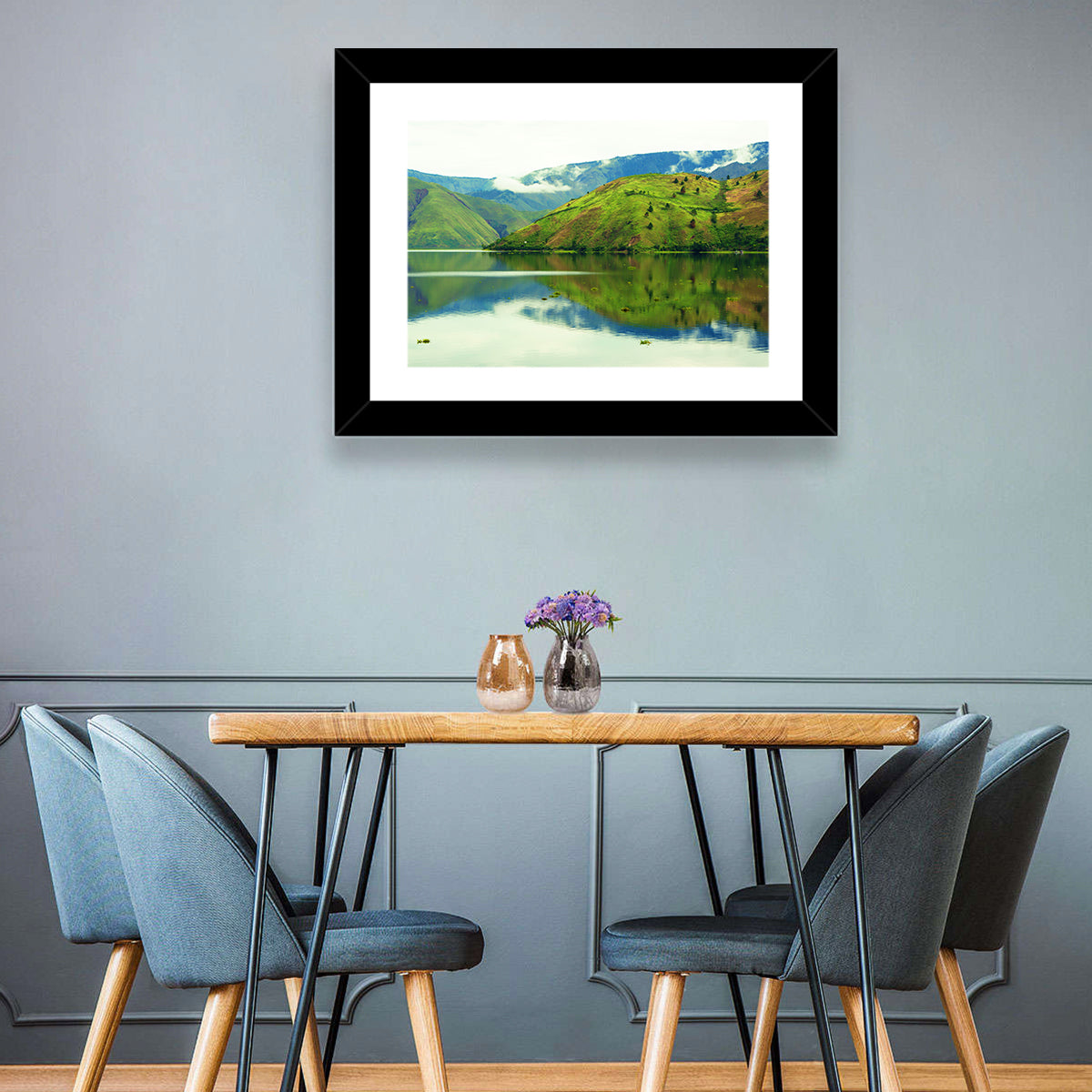Lake Toba Reflection Wall Art
