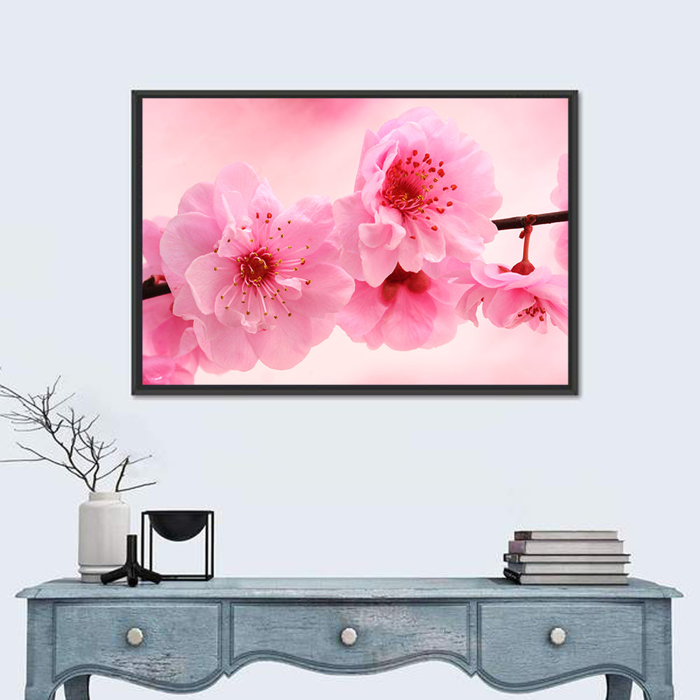 Cherry Blossom Branch Wall Art