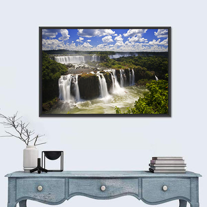 Iguazu Falls River View Wall Art