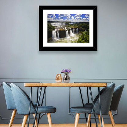Iguazu Falls River View Wall Art