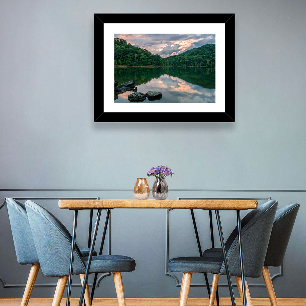 Martins Fork Lake Sunset Wall Art