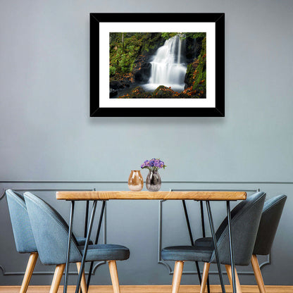 Autumn Waterfall in Tobermory Wall Art