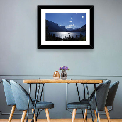 Montana Mountains Lake Wall Art