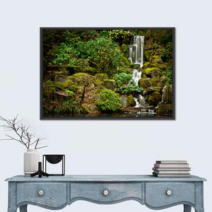 Serene Waterfall Wall Art