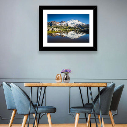 Snow-capped Mount Baker Wall Art