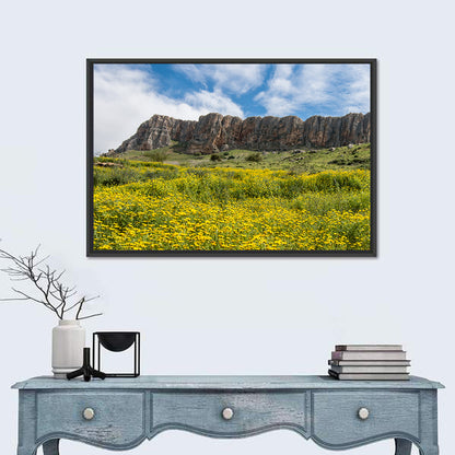 Mount Arbel Wildflower Meadow Wall Art