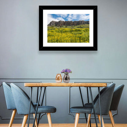 Mount Arbel Wildflower Meadow Wall Art