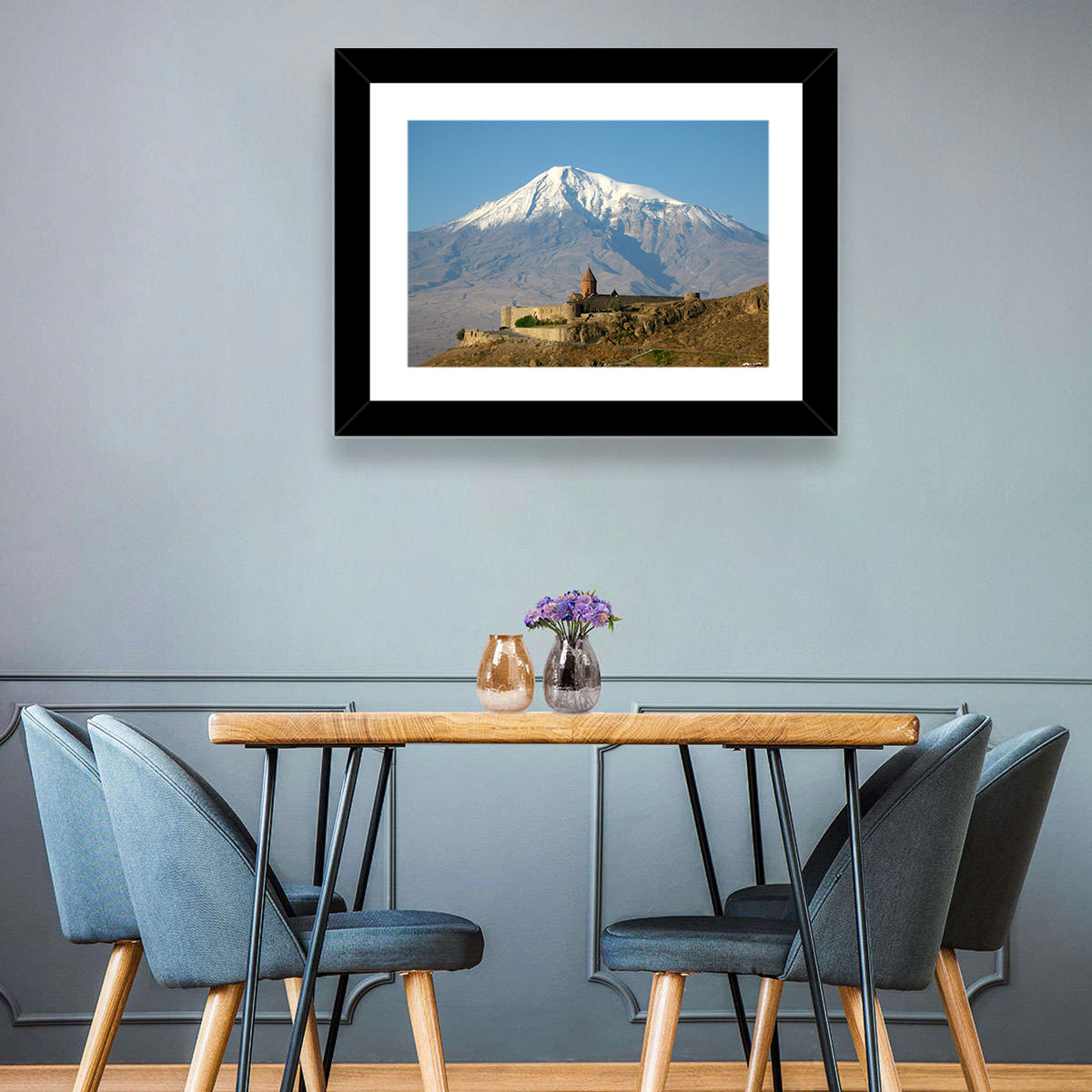 Khor Virap Monastery with Mount Ararat Wall Art