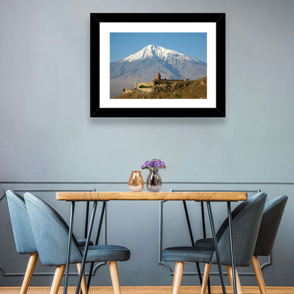 Khor Virap Monastery with Mount Ararat Wall Art