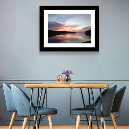 Lake Eufaula Sunset Wall Art