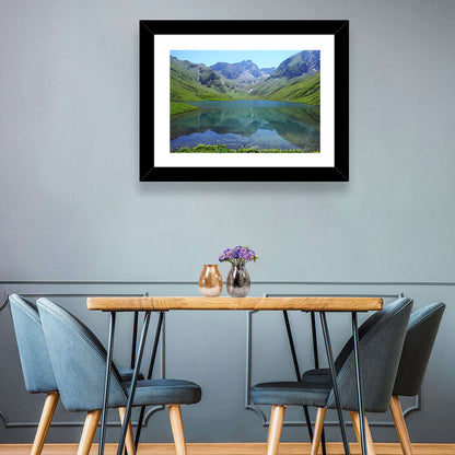 Urup Lake Reflection Wall Art