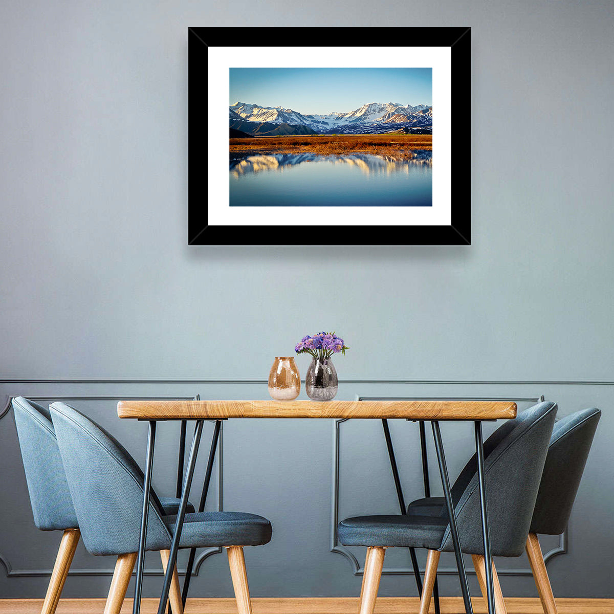 Summit Lake Reflection Wall Art